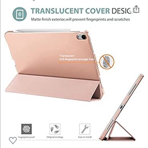 NWOT Rose Gold iPad Case - Picture 9 of 10